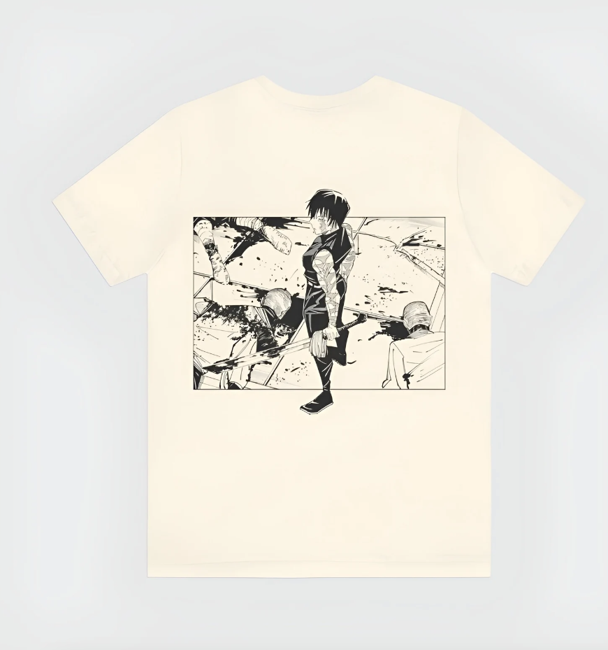 t-shirt with Maki from Jujutsu Kaisen